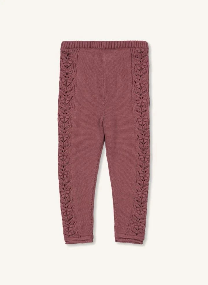Konges Sløjd - Cabby Bio-Baumwoll-Leggings | Staubrosa