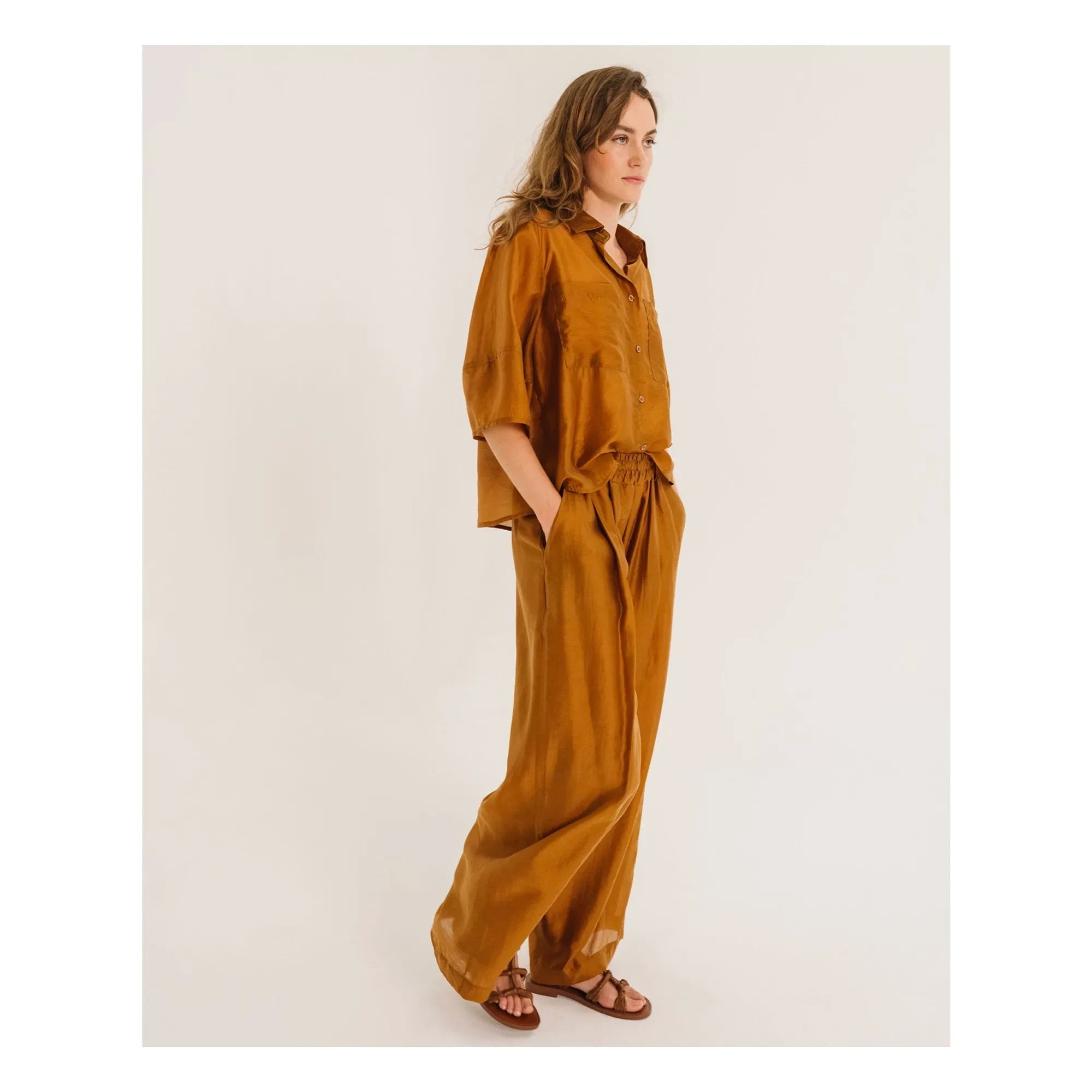 Tinsels - Ediz Hose | Kupferrot