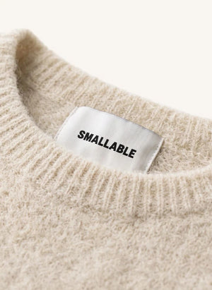 Smallable Woman - Bertille Alpaka Wolle Pullover | Ecru