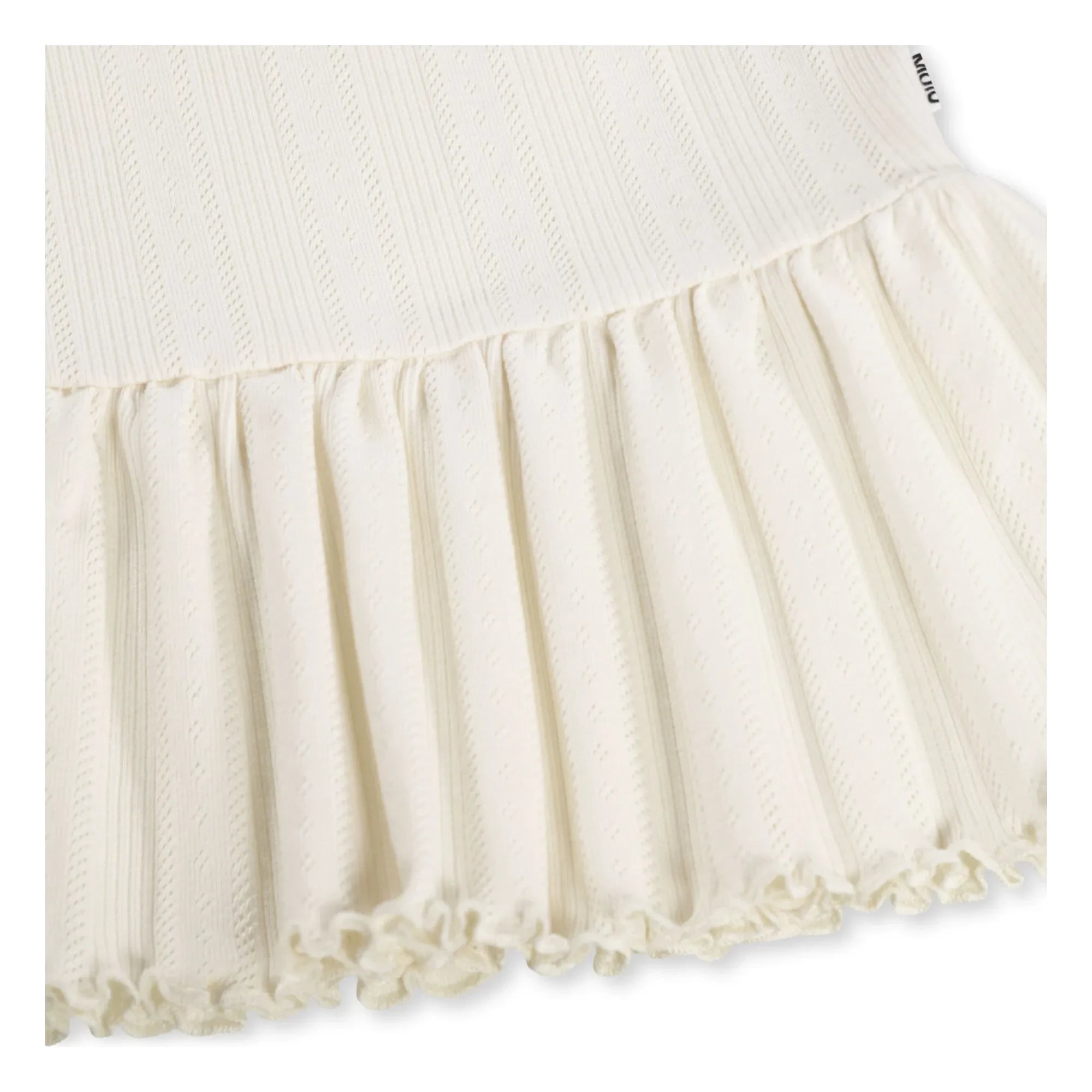 Molo - Rany Rüschen-Tanktop aus Bio-Baumwolle | Ivory