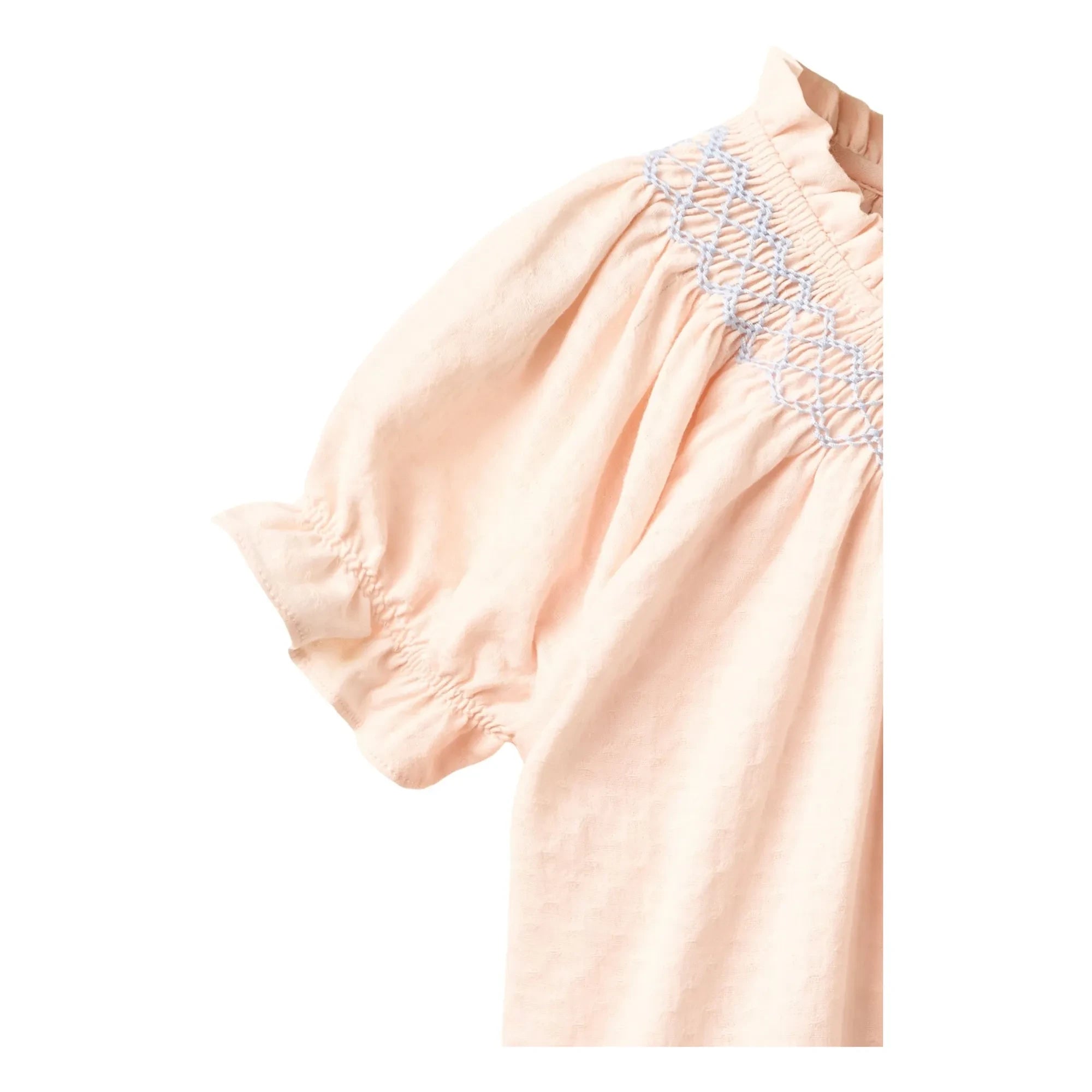 Copenhagen Colors - Bluse mit Kordelzug aus Bio-Baumwolle | Lychee Pink
