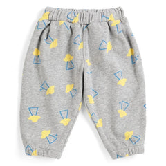 Bobo Choses - Jogger saucers Bio-Baumwolle Baby | Meliertes Grau