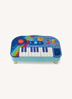 Moulin Roty - Synthesizer Klavier - Puce & Pilou | Blau
