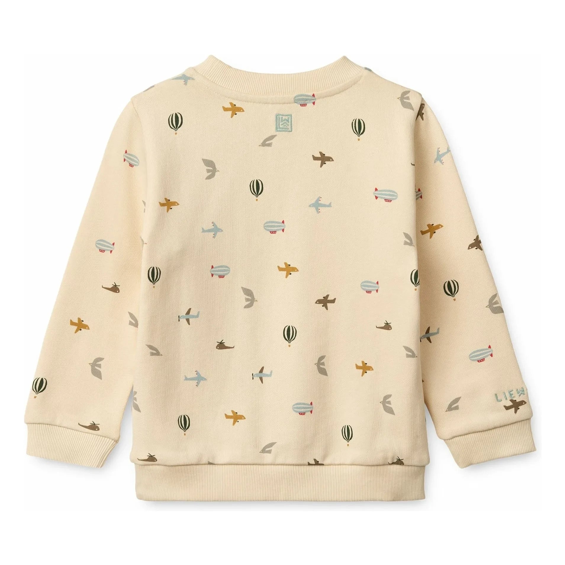 Liewood - Thora Aviator Sweatshirt aus Bio-Baumwolle | Ecru
