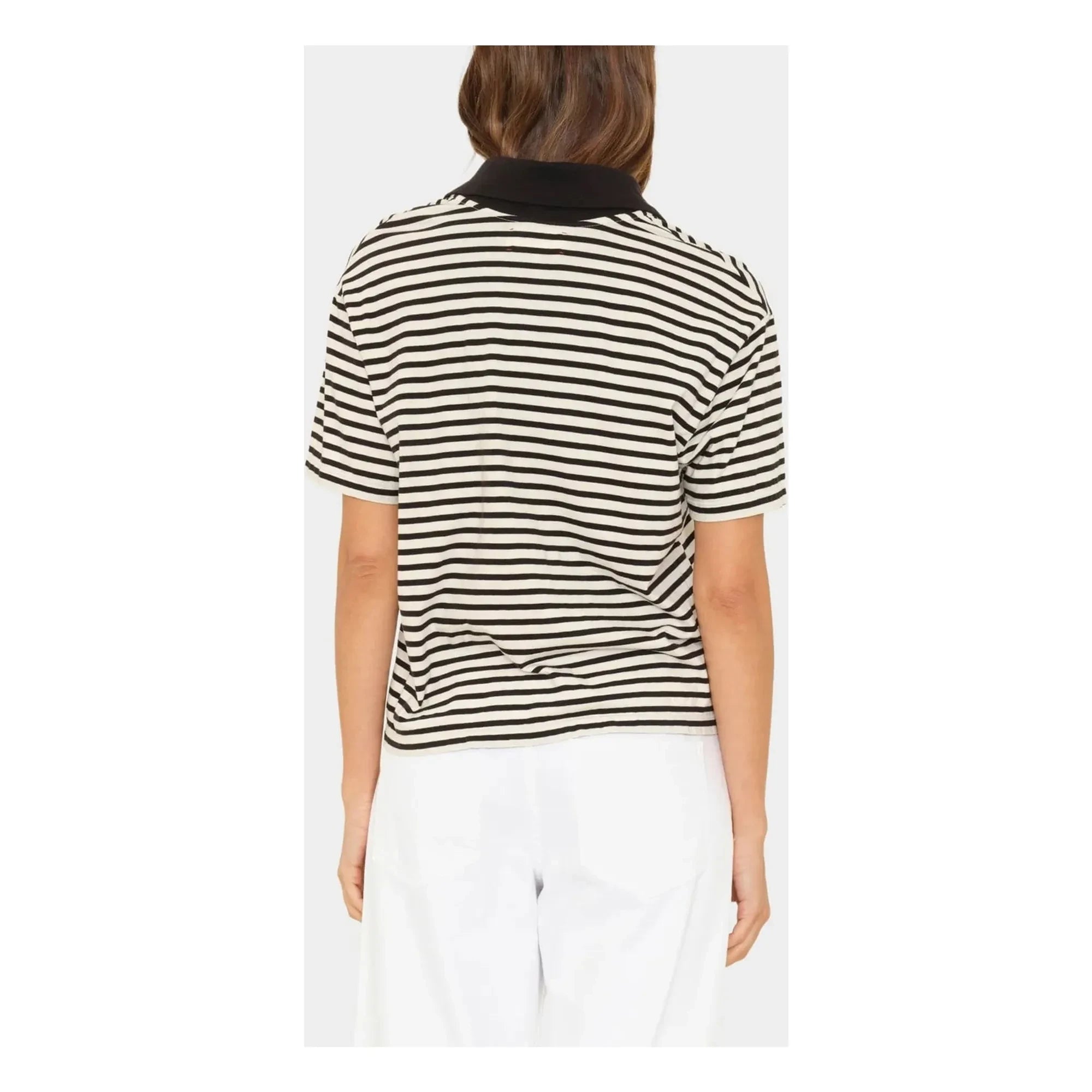 Xirena - Polo Kellie Gestreift | Creme