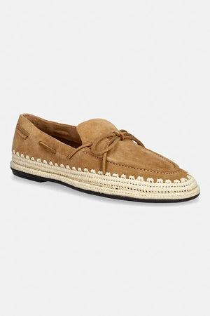 Tory Burch Kadın Süet Espadril The Raffia Boaty