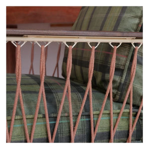 Honoré - Tartan Samt Croisette-Sessel | Grün