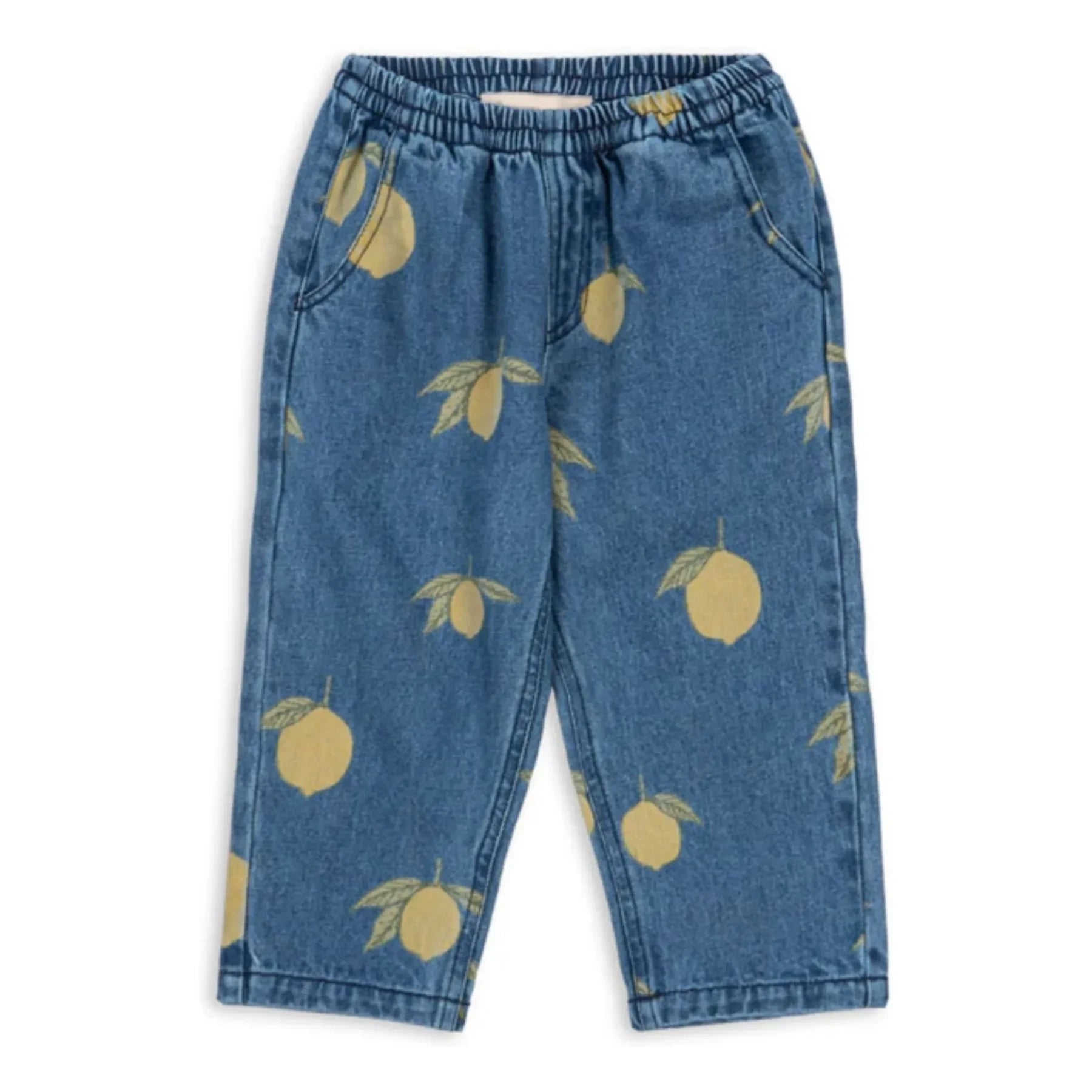 Konges Sløjd - Magot Bio-Baumwoll-Zitronenjeans | Blau