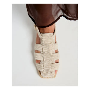 Naguisa - Bermeo Sandalette | Ecru