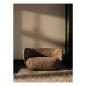Ferm Living - 2-Sitzer Sofa Rico Cilla Cilla | Visongrau-Braun