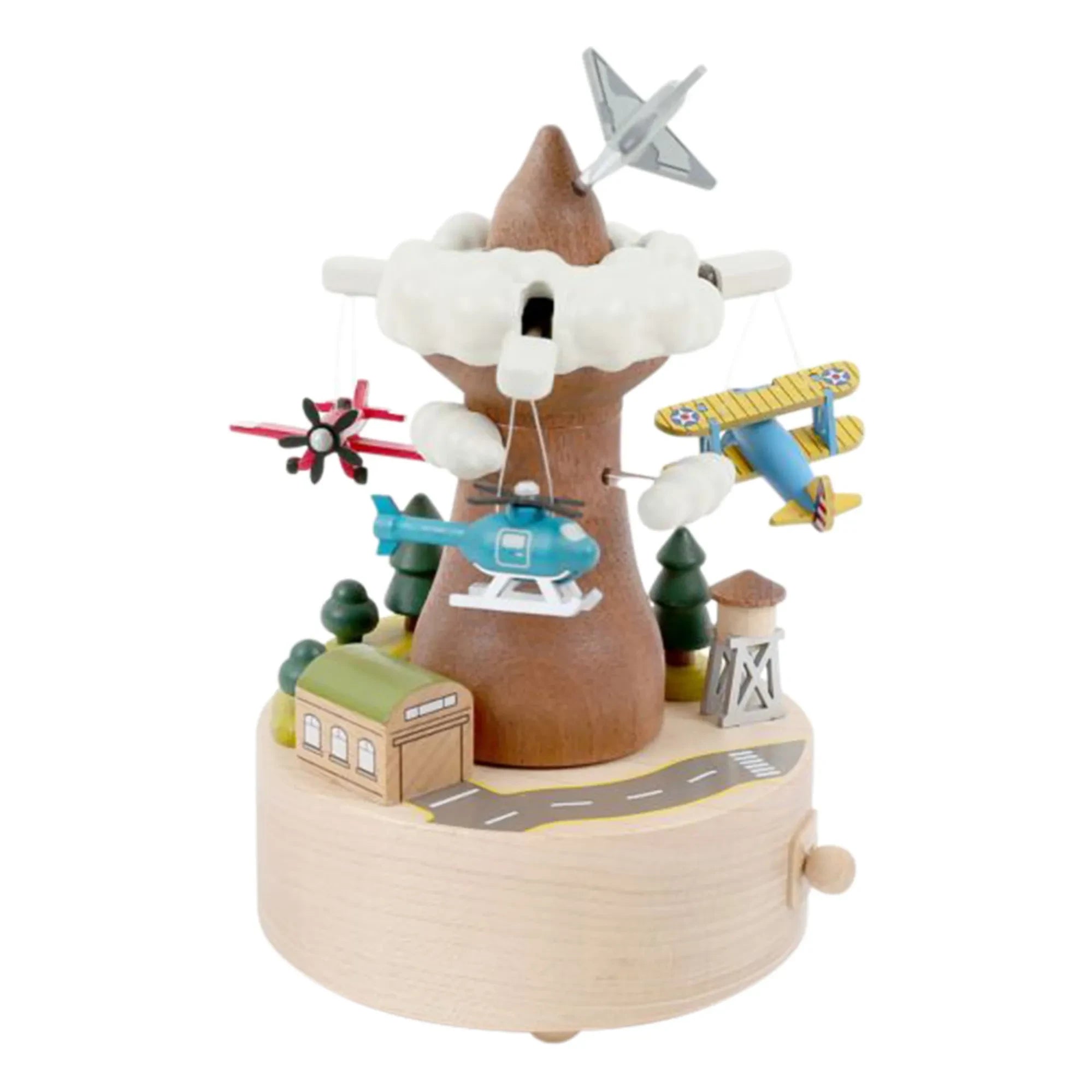 Wooderful life - Flugzeug Holz-Spieluhr