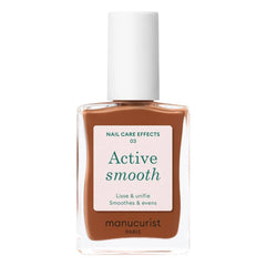 Manucurist - CC Polish Active Smooth 02 pflegender Nagellack, der die Nageloberfläche verschönert - 15 ml
