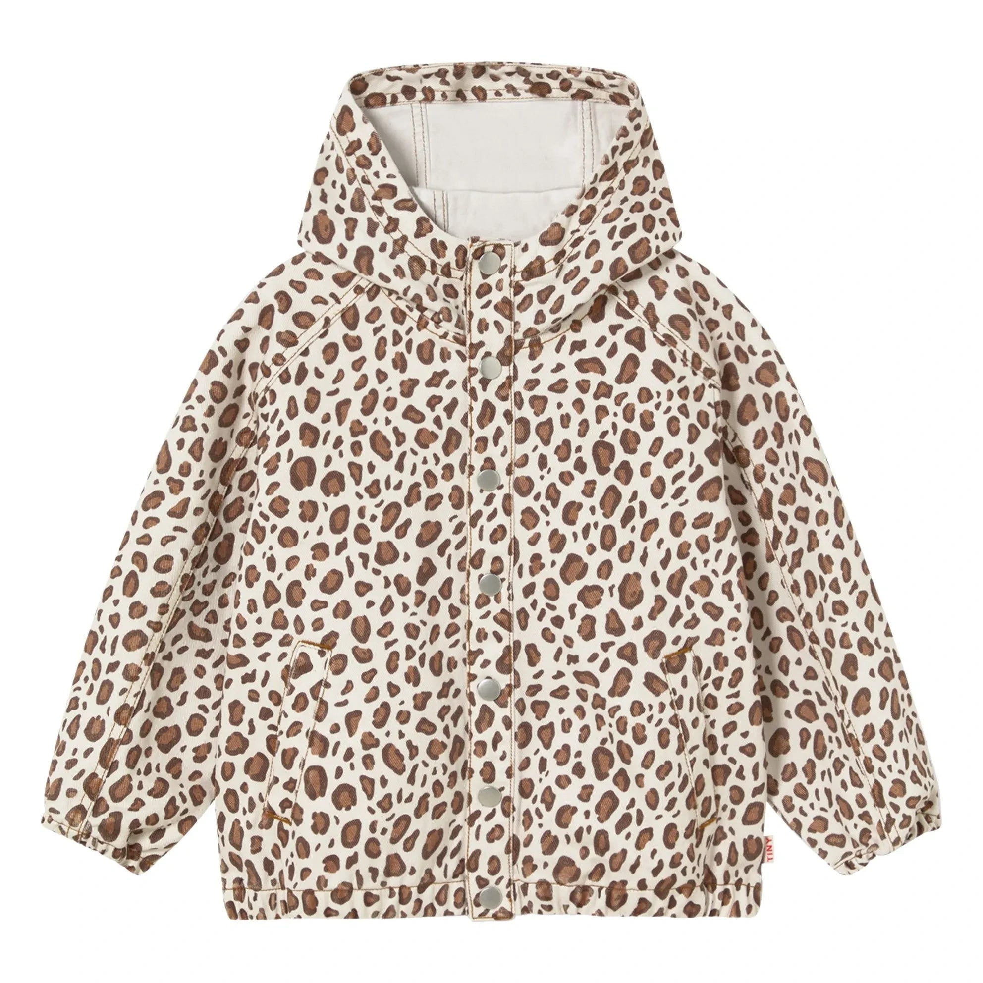 Tinycottons - Leopardenjacke | Weiß
