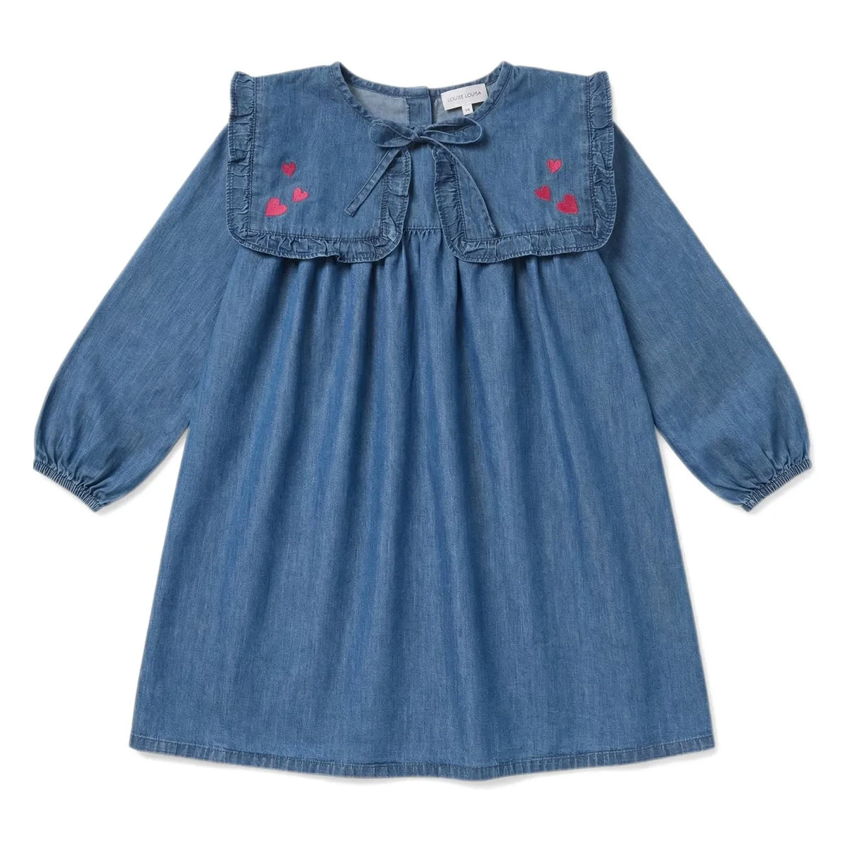 Louis Louise - Celicia Chambray Kleid | Blau