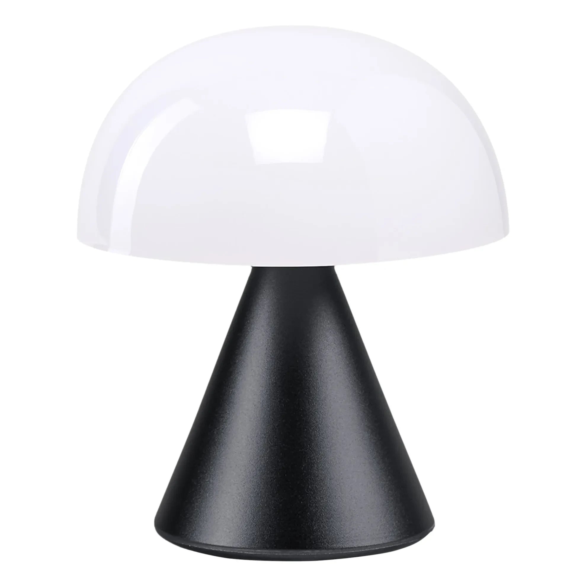 Lexon - Mina Mini LED-Tischleuchte | Stahlgrau