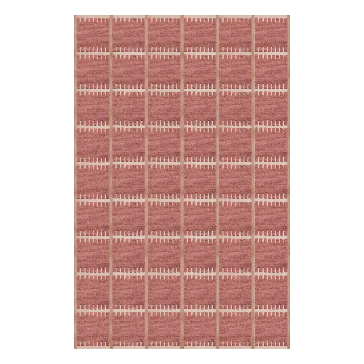 Layered - Wollteppich Lilly | Rosa