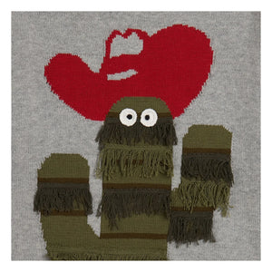 Stella McCartney Kids - Kaktüs Kazak | Gri