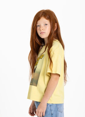 Hundred Pieces - Luna Pferd T-Shirt | Helles Gelb