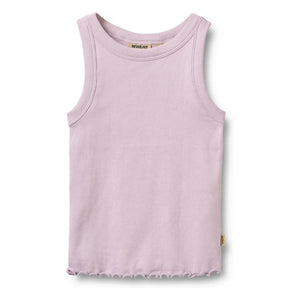 Weizen - Minka Bio-Baumwoll-Rippen-Tanktop | Lavendel