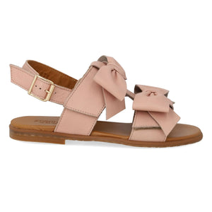 Angulus - Sandalen mit Doppelknoten | Blassrosa