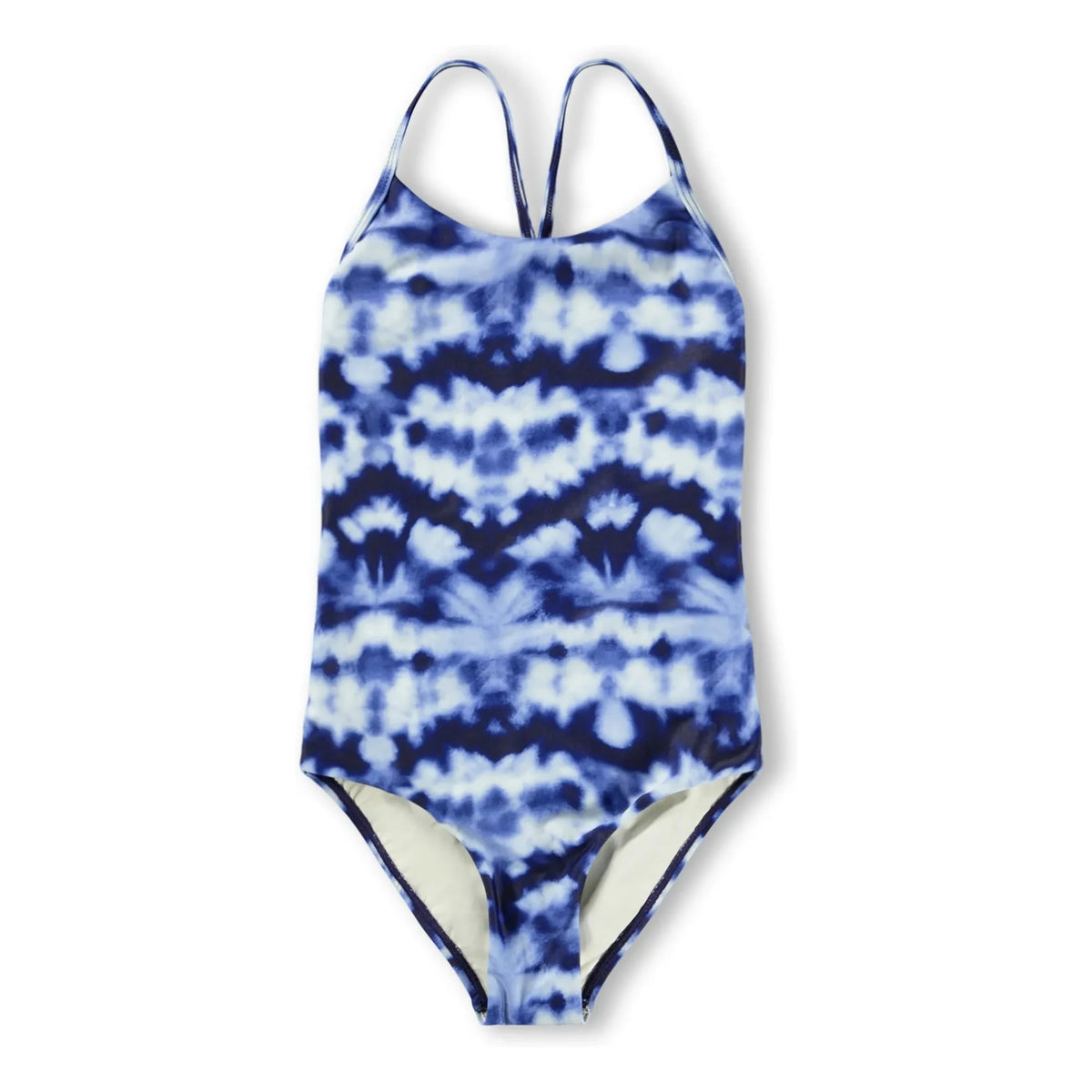 Molo - Nanna Tie-Dye Badeanzug aus recyceltem Material | Blau