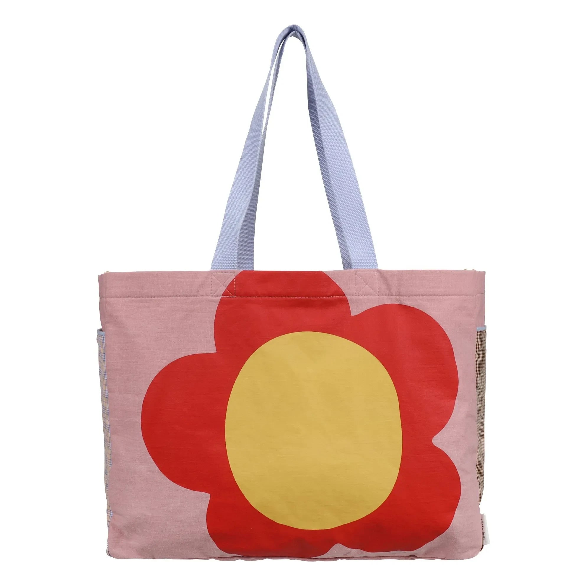 Sticky Lemon - Cabas Fleur | Puderrosa