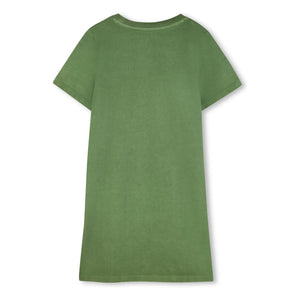 Zadig & Voltaire – Rock N Roll T-Shirt Kleid | Grün