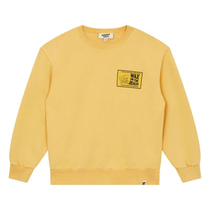 Hundred Pieces – Ryde Wax Bio-Baumwoll-Sweatshirt | Senf
