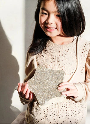 Mimi & Lula - Parlak Yıldız Çanta | Ekru