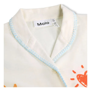Molo - Rosalle Minis Doodles Hemd | Ecru