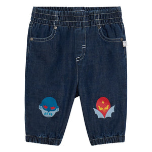 Stella McCartney Kids - Jean Super Hero | Koyu Mavi
