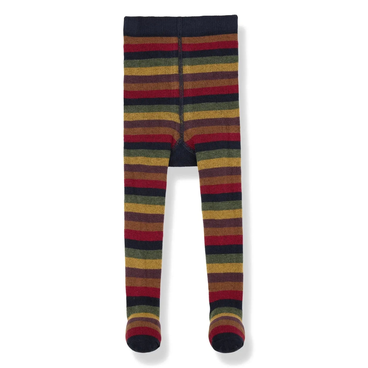 1+ in the family - Ragusa Gestreifte Strumpfhose | Rot