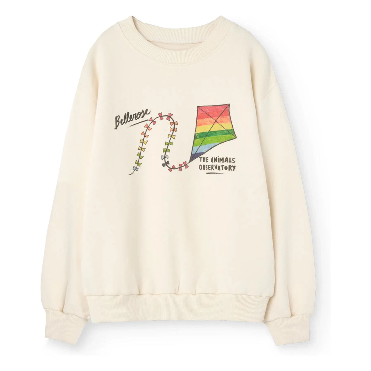 The Animals Observatory - The Animals Observatory X Bellerose - Sweat Carabe Bio-Baumwolle | Ecru