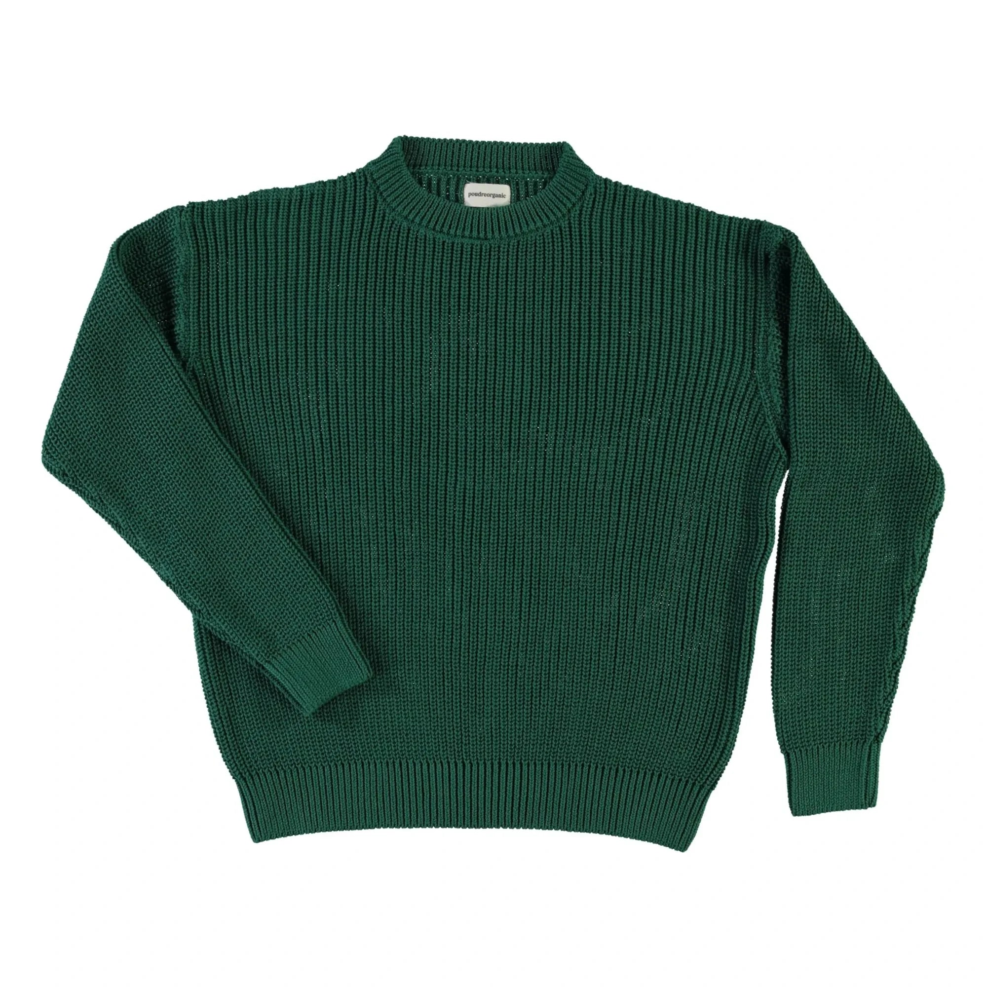 Poudre Organic - Bio-Löwenzahn-Baumwollpullover | Grün