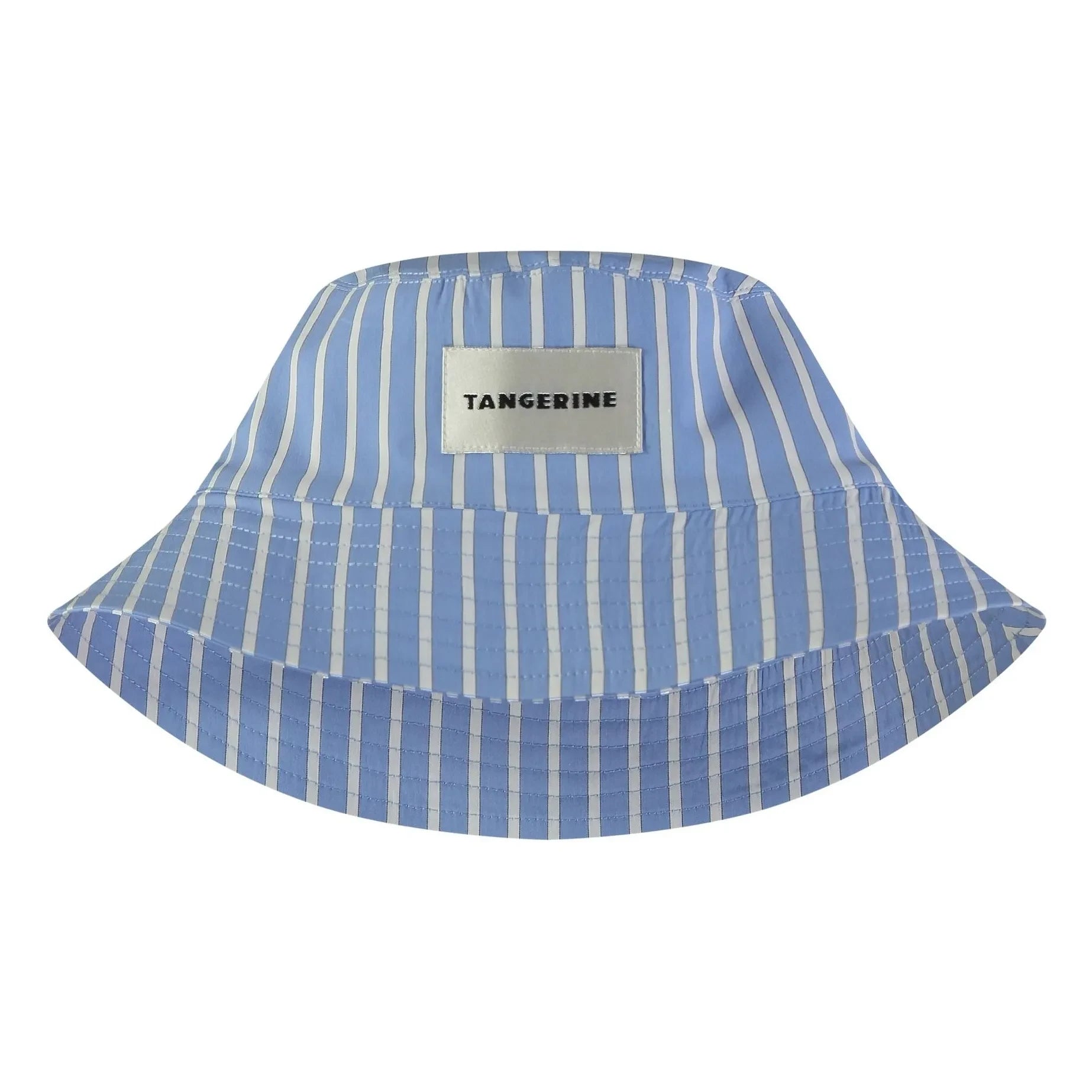 Tangerine – Gestreiftes Bob-Logo | Hellblau