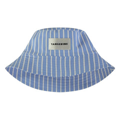 Tangerine – Gestreiftes Bob-Logo | Hellblau