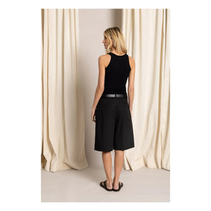 Smallable Woman - Schwarzes Bermuda-Set