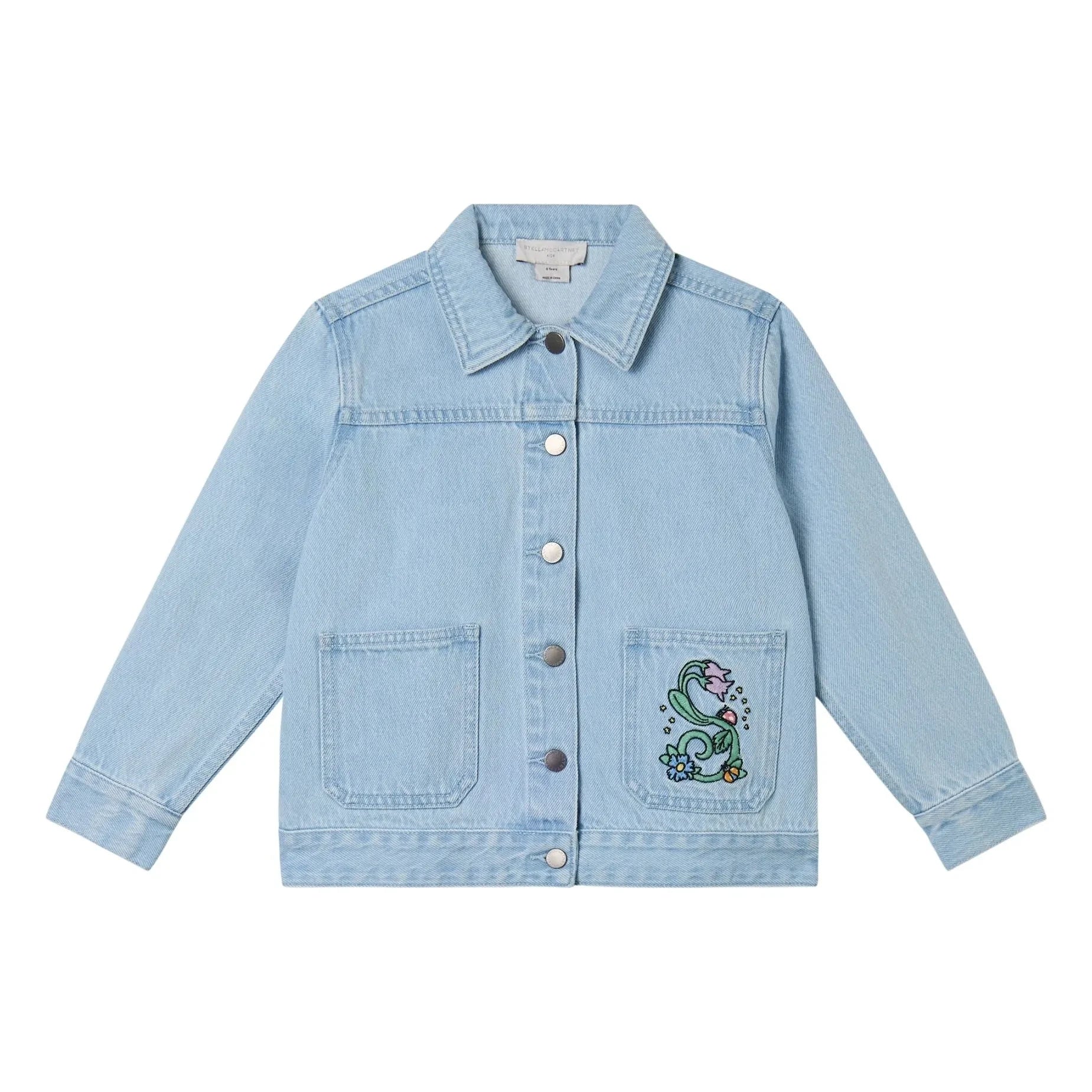 Stella McCartney Kids - Jeansjacke aus Bio-Baumwolle | Blau