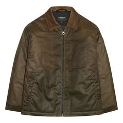 Finger in the Nose - Clark Ölbeschichtete Leinwandjacke | Khaki