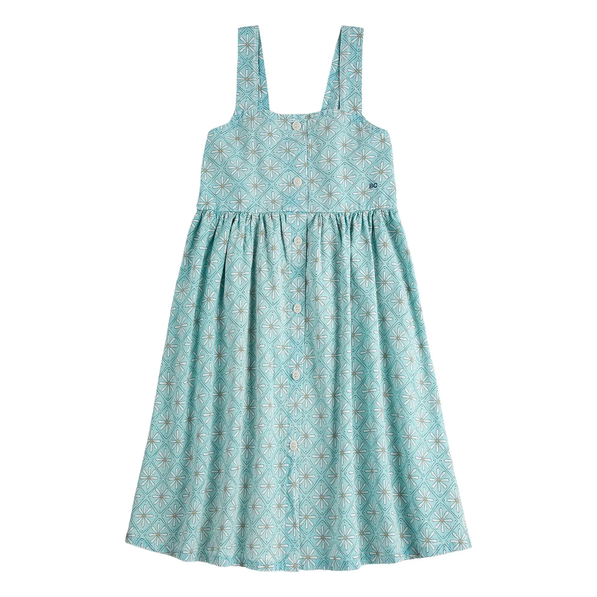 Bobo Choses - Bio-Baumwoll-Gänseblümchen-Kleid | Hellblau