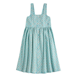 Bobo Choses - Bio-Baumwoll-Gänseblümchen-Kleid | Hellblau