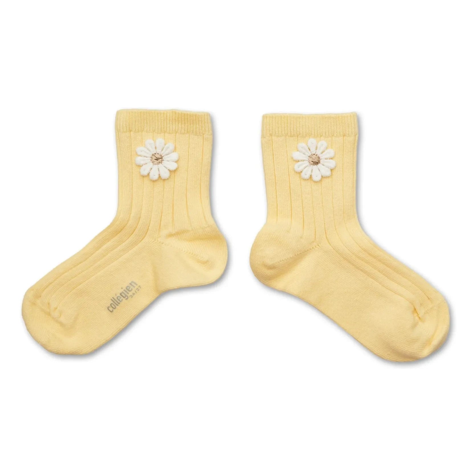 Collégien - Bérénice Flowers Socken | Vanille