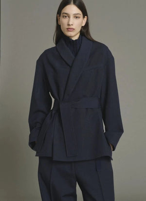 Soeur - Côme Wolle Jacke | Dunkelblau