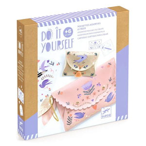 Djeco - DIY Kiti - Kendi Clutch Çantalarınızı Yapın: Sweet Fashionista