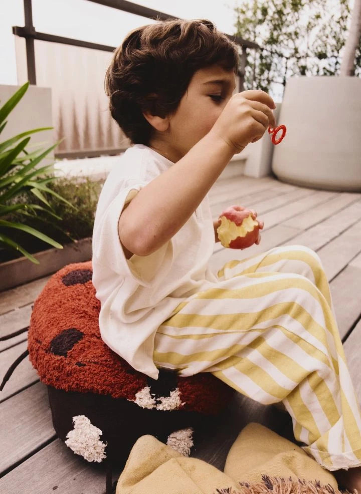 Lorena Canals - Maria "The Ladybug" Bodenkissen | Rot