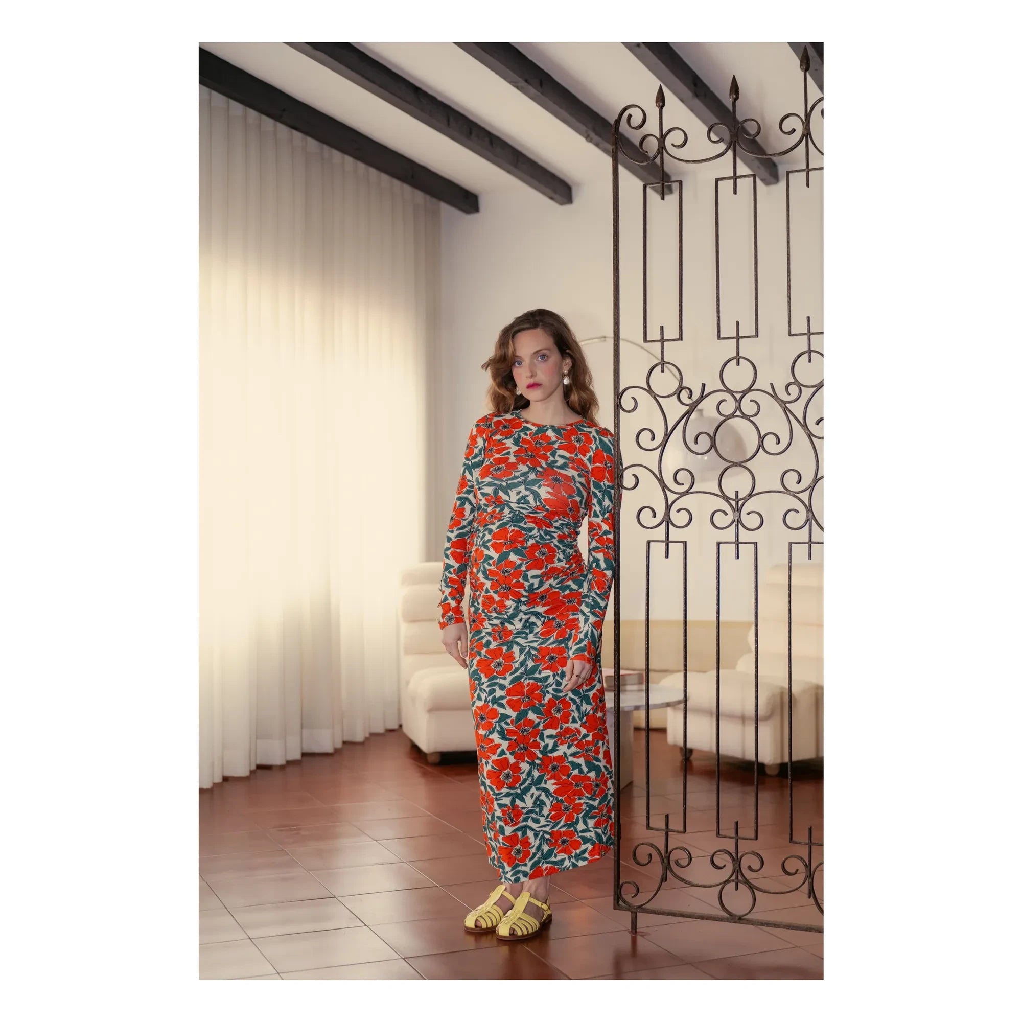 Paloma Collection - Thelma Poppy Umstandskleid | Rot