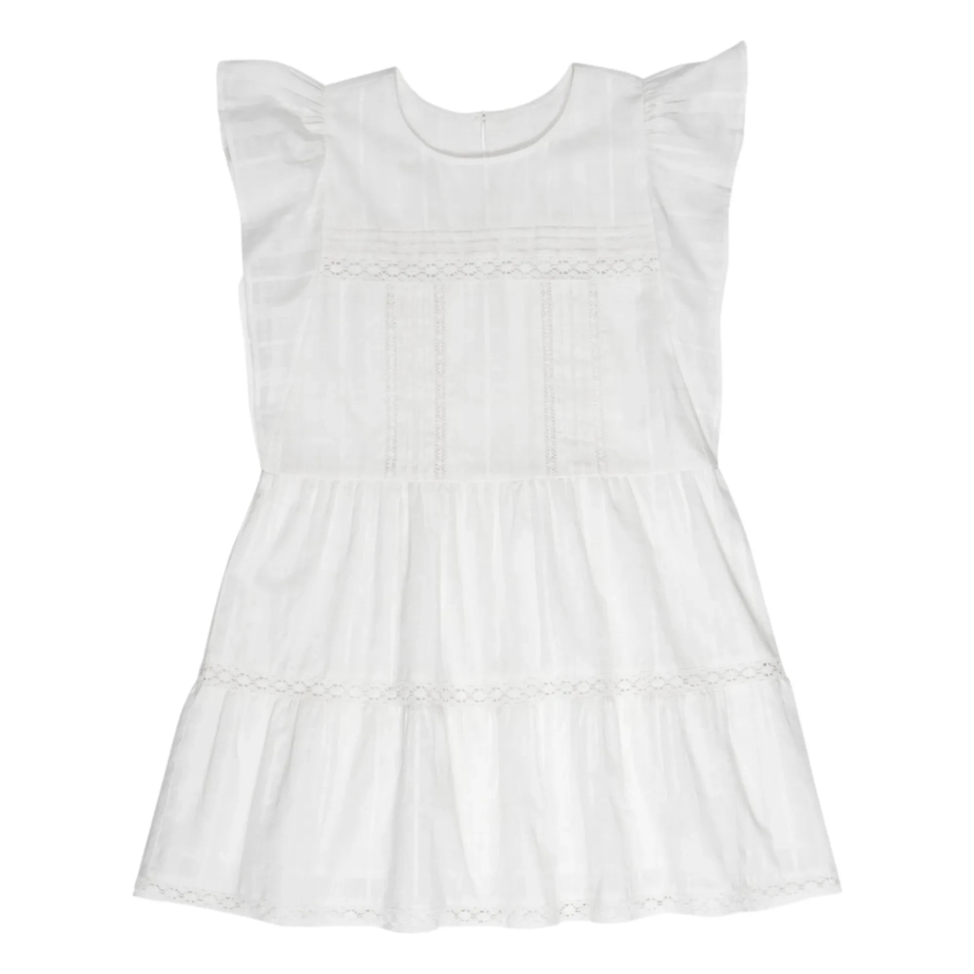 the new society - Corfu Kleid - Damenkollektion | Weiß