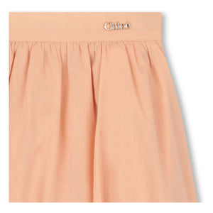 Chloé – Set aus Bio-Baumwollbluse und Bloomer | Staubrosa
