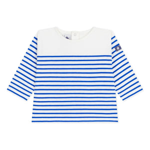 Petit Bateau - Breton-Shirt | Weiß