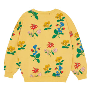 The Campamento - Blumen Sweatshirt | Gelb